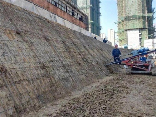 大洼建筑边坡支护